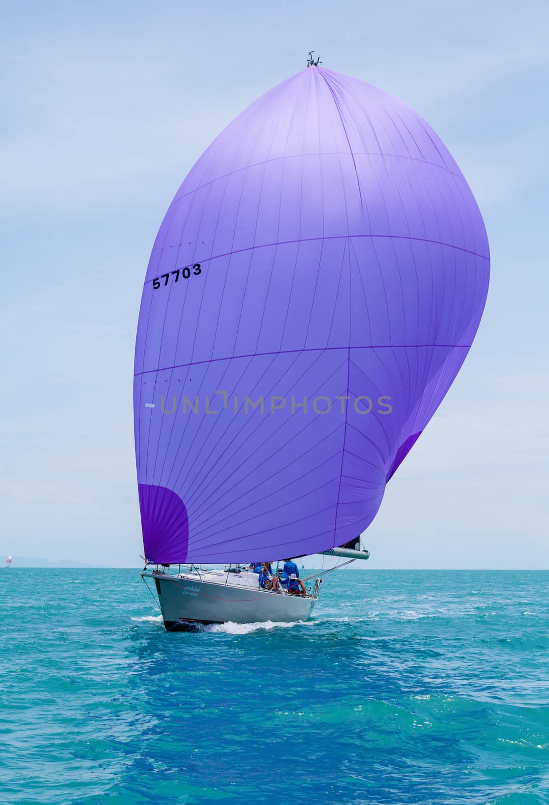 SAMUI REGATTA 2015, THAILAND - MAY 26 : Event at Chaweng beach ,Koh Samui island ,Thailand May 26, 2015