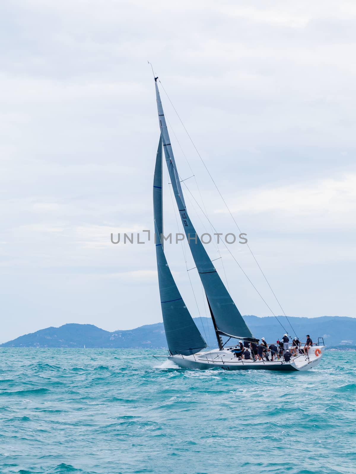 SAMUI REGATTA 2015, THAILAND - MAY 26 : Event at Chaweng beach ,Koh Samui island ,Thailand May 26, 2015