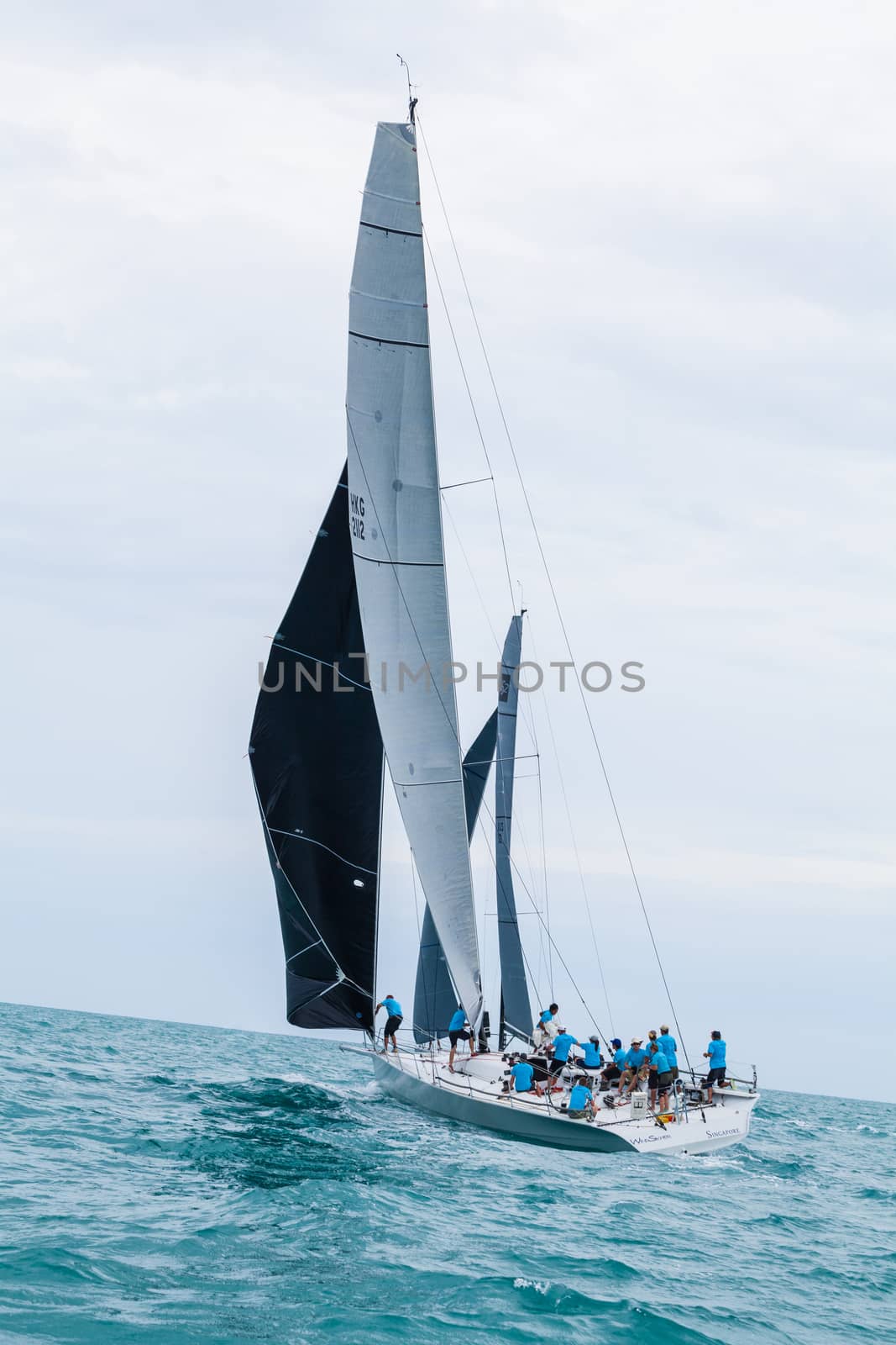 SAMUI REGATTA 2015, THAILAND - MAY 26 : Event at Chaweng beach , by kerdkanno