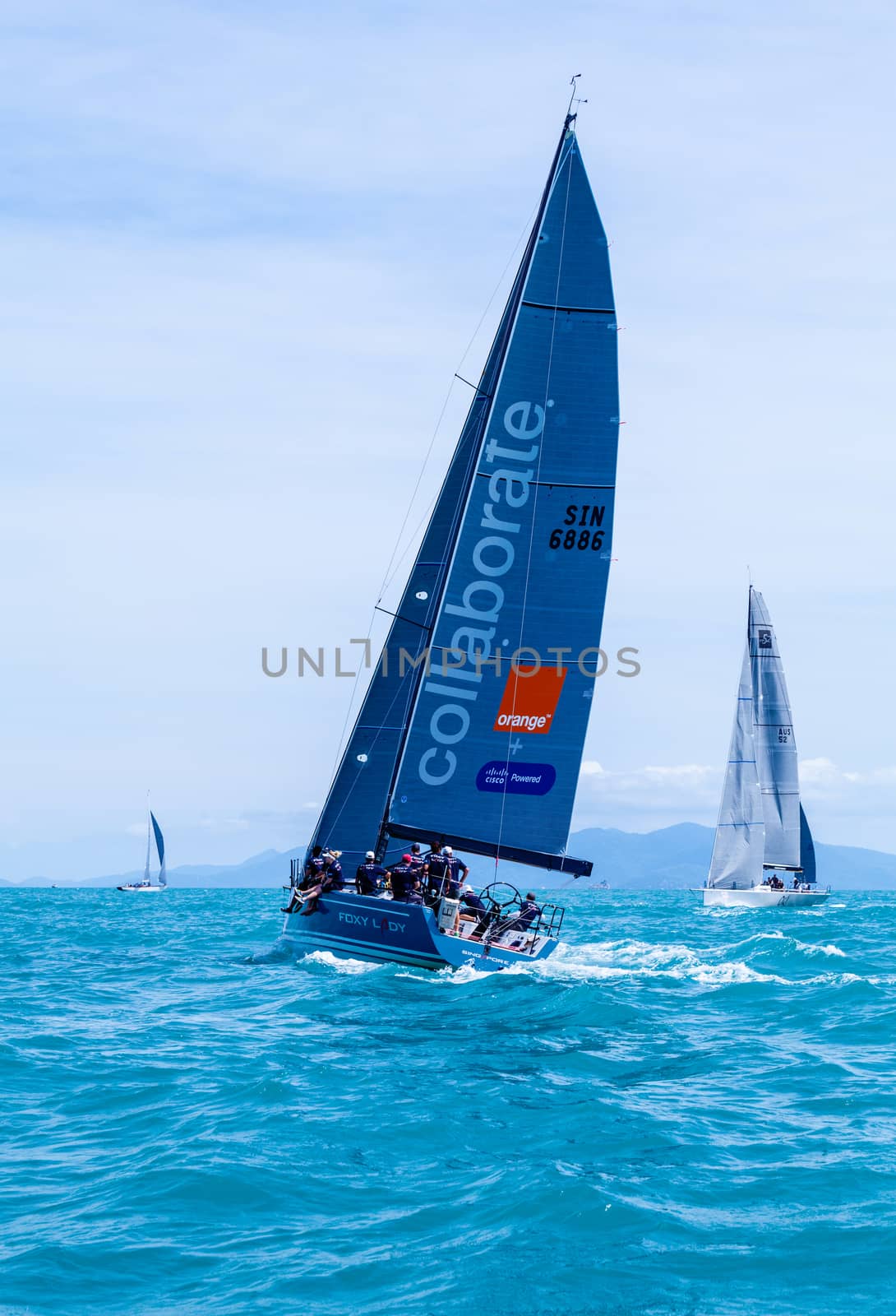 SAMUI REGATTA 2015, THAILAND - MAY 25 : Event at Chaweng beach , by kerdkanno