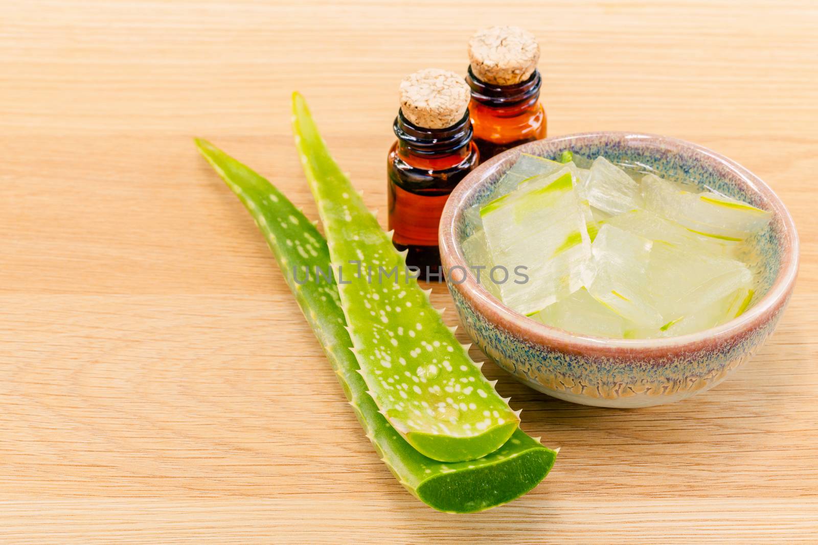 Aloevera - Natural Spas Ingredients for skin care.