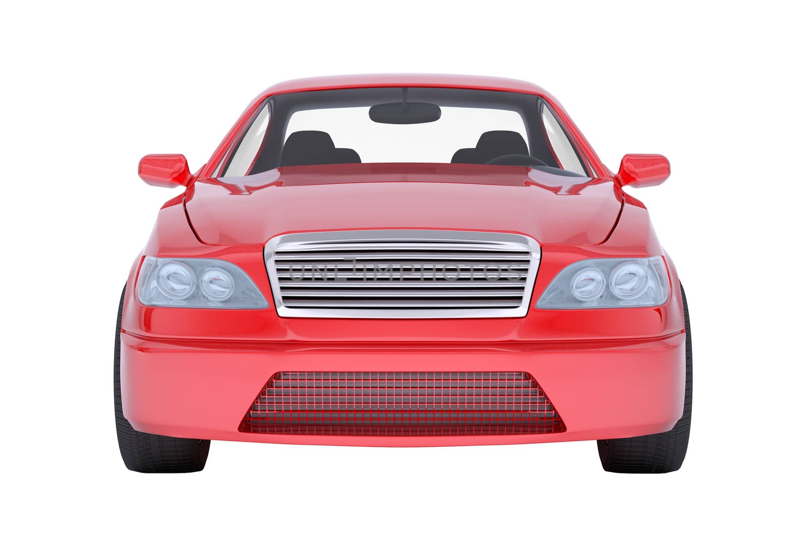 Image of red car by cherezoff
