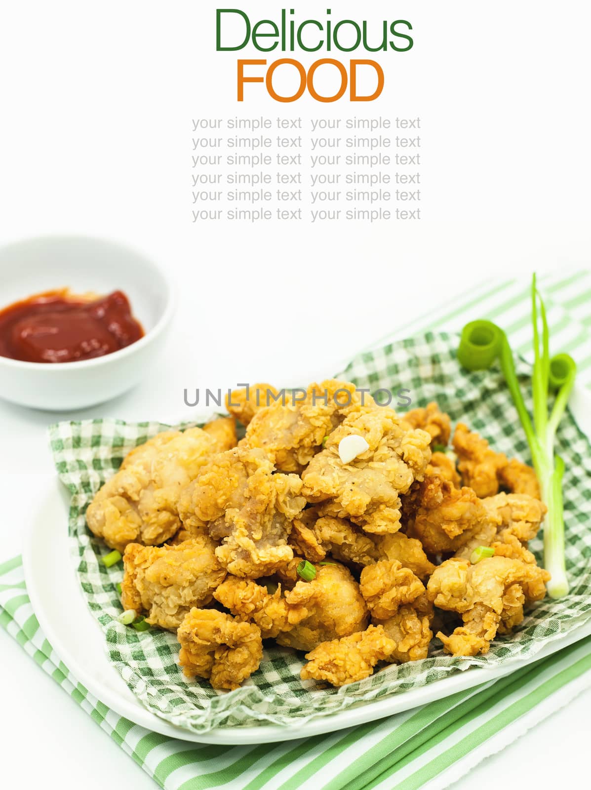 Homemade crispy chicken nuggets. by kerdkanno