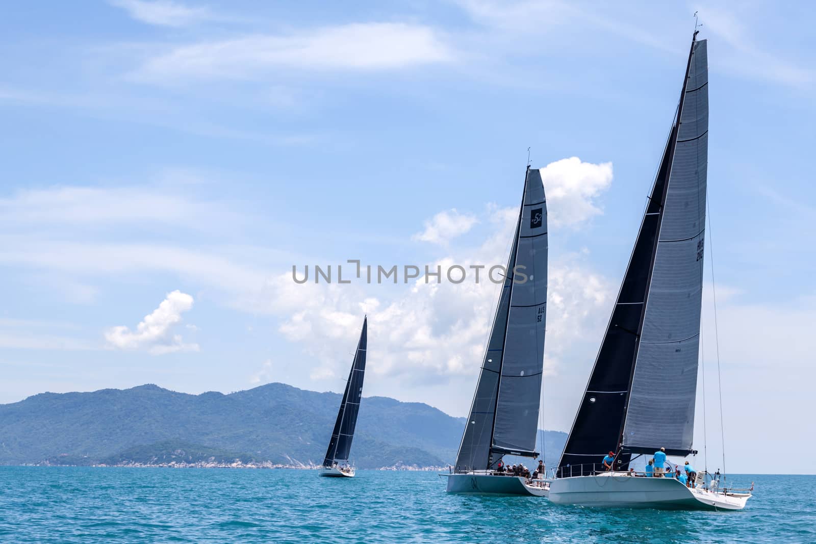 SAMUI REGATTA 2015, THAILAND - MAY 30 : Event at Chaweng beach ,Koh Samui island ,Thailand May 30, 2015