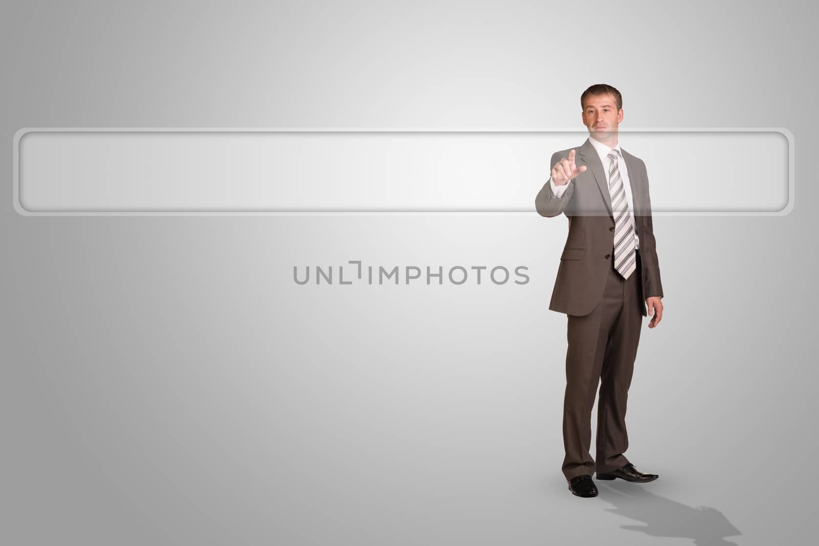 Businessman standing by cherezoff