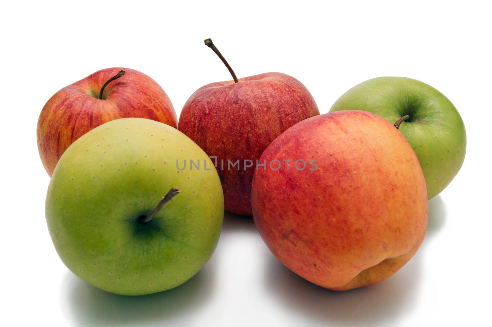 The apple fruit has high vitamin C content.