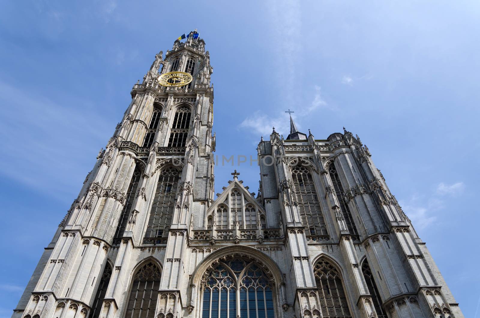 Cathedral of Our Lady in Antwerp by siraanamwong