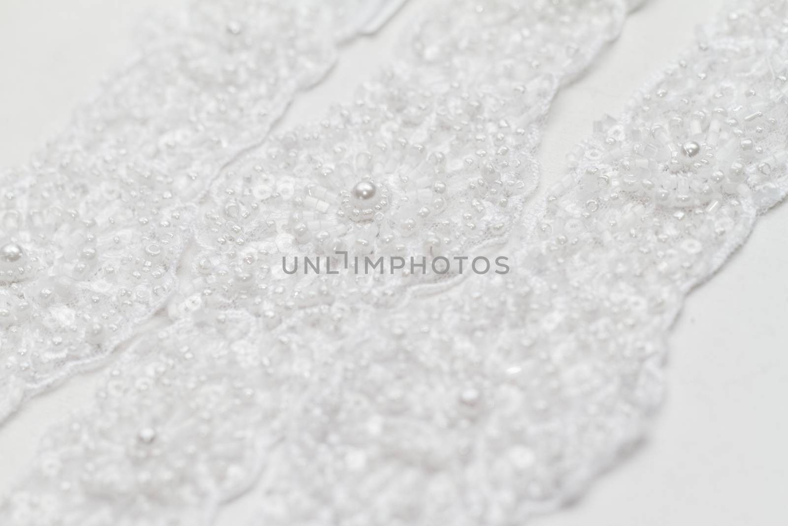 Detail of wedding lace by Nneirda