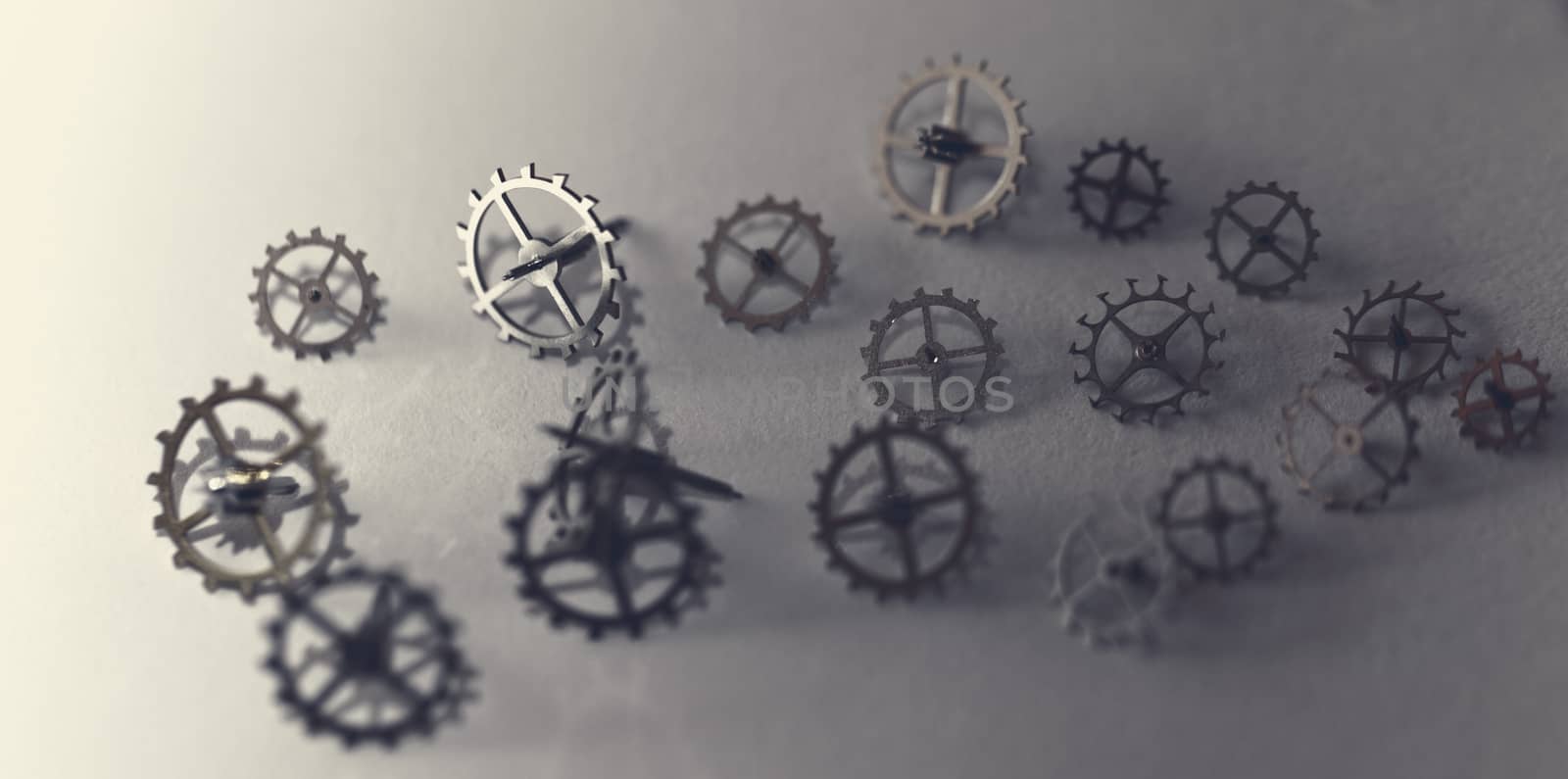 Small parts of clock by Nneirda