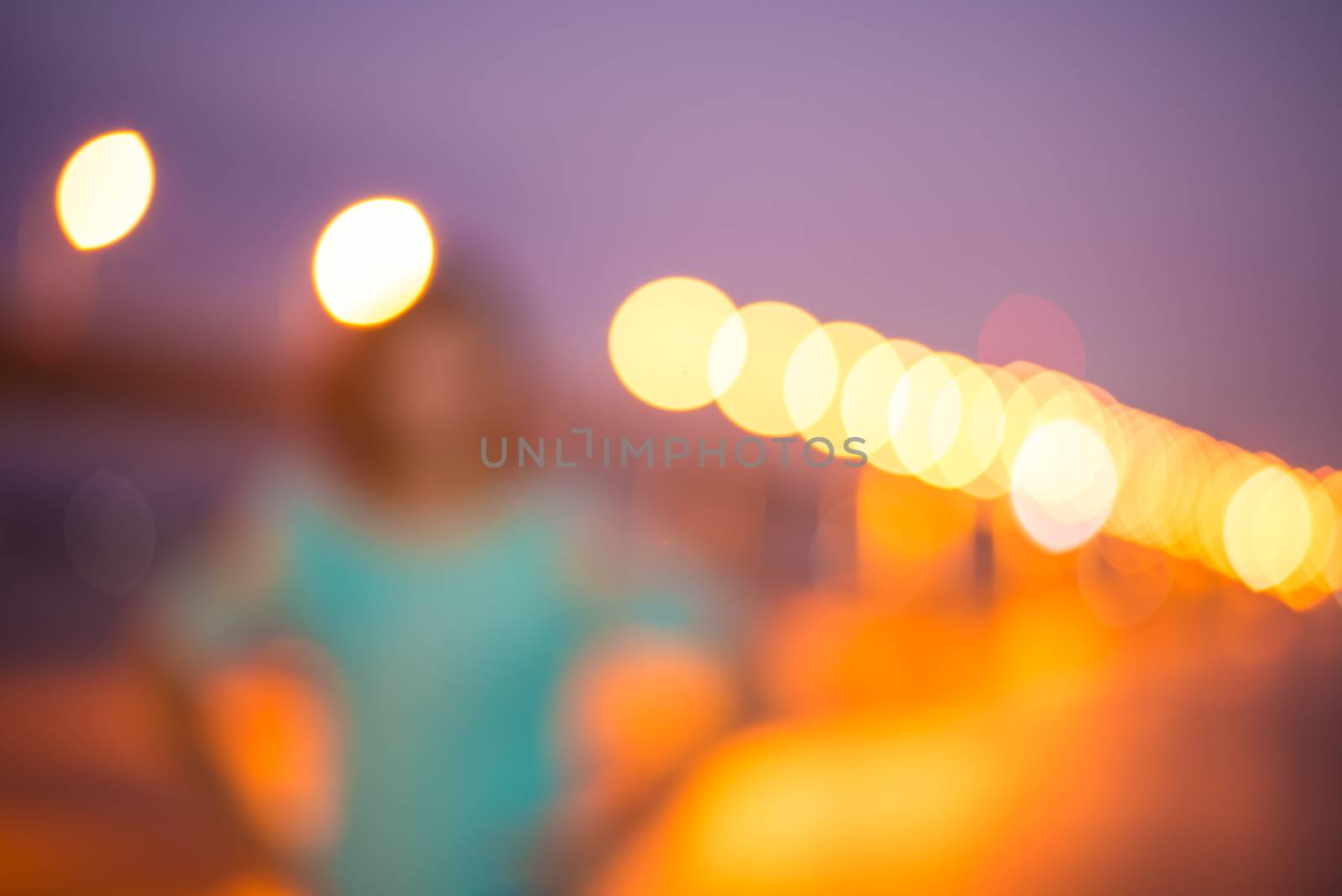 natural defocused lights, good for background.
