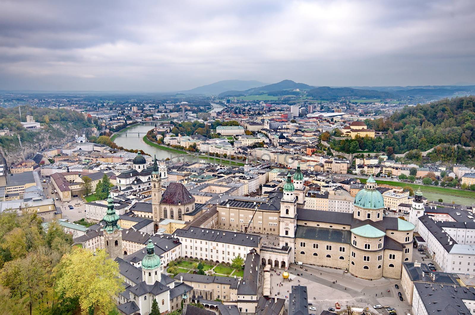 City of Salzburg from the fortress by anderm