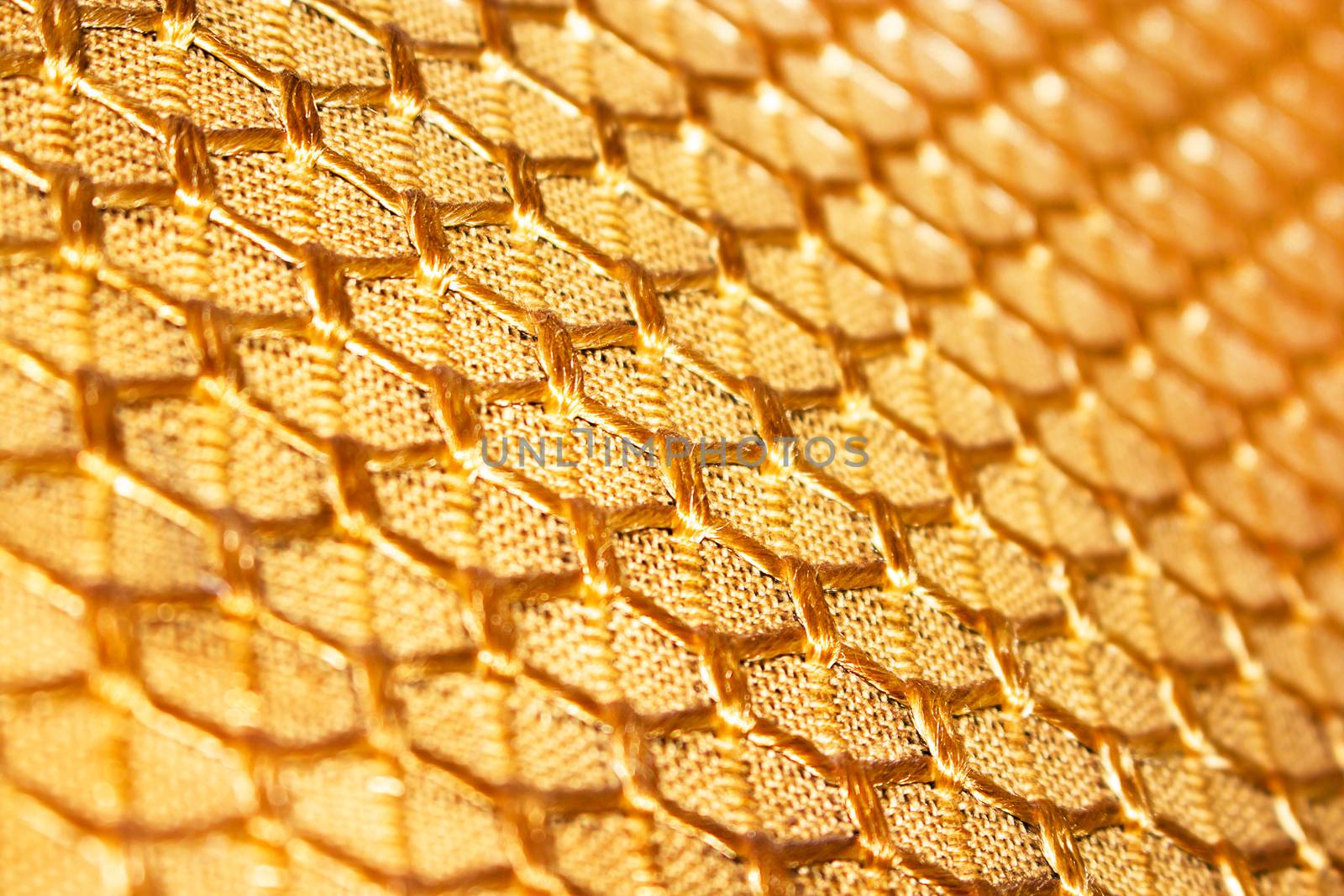 Golden net and texture background