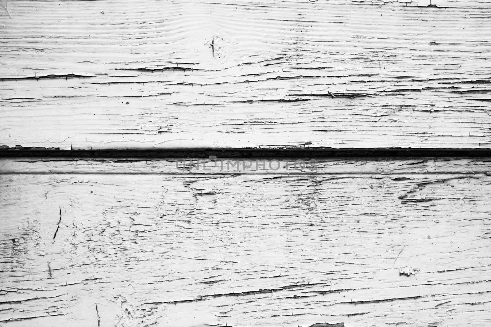 background old painted wooden planks with cracked paint