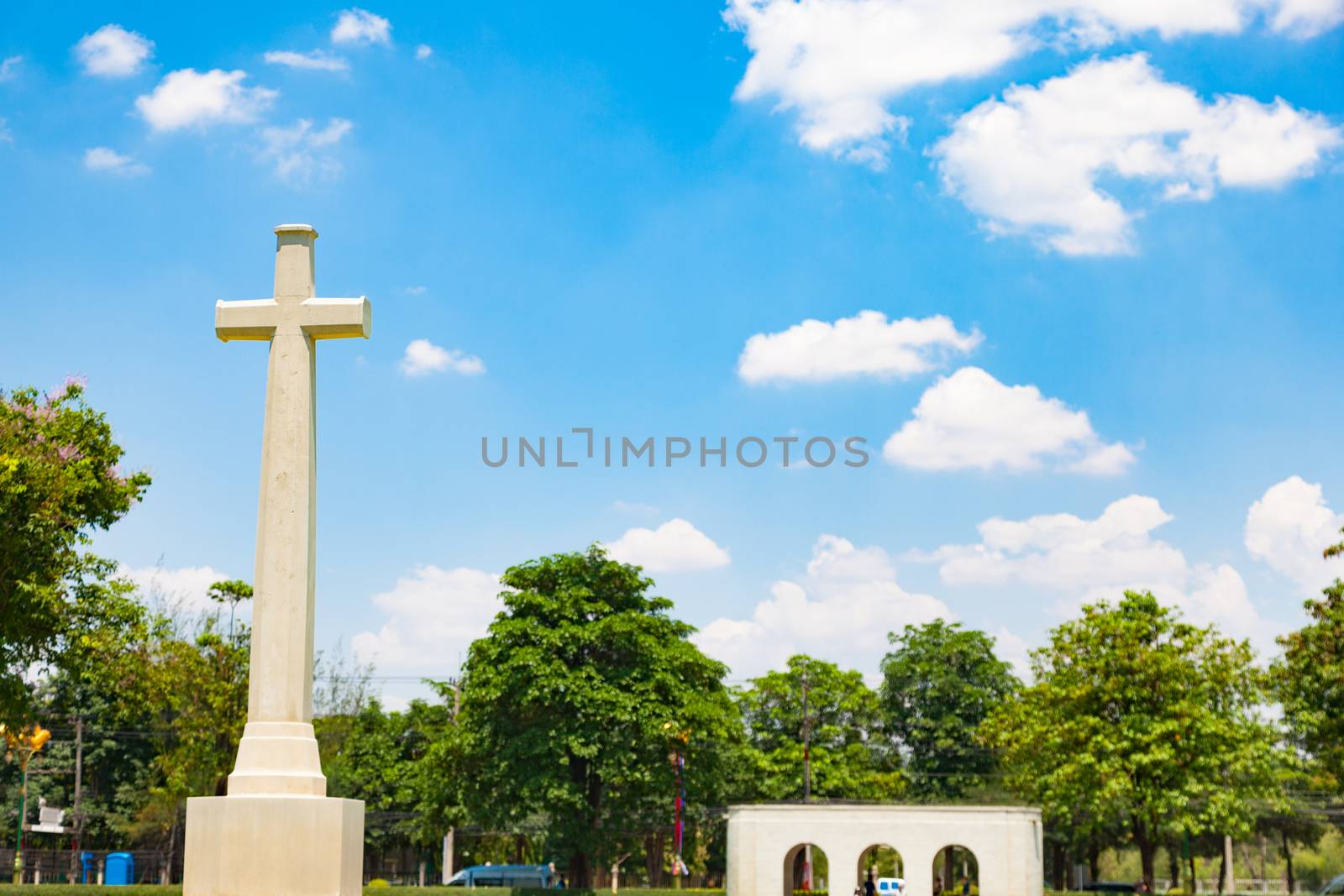 cross in the cemetery by a454