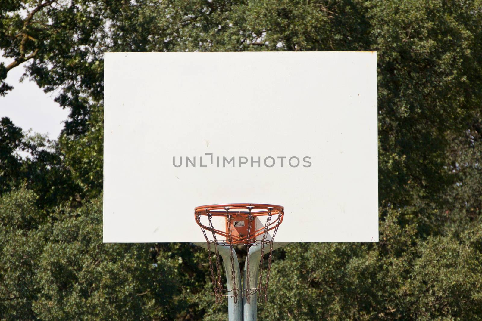 Basketball Hoop With White Backboard by jhlemmer