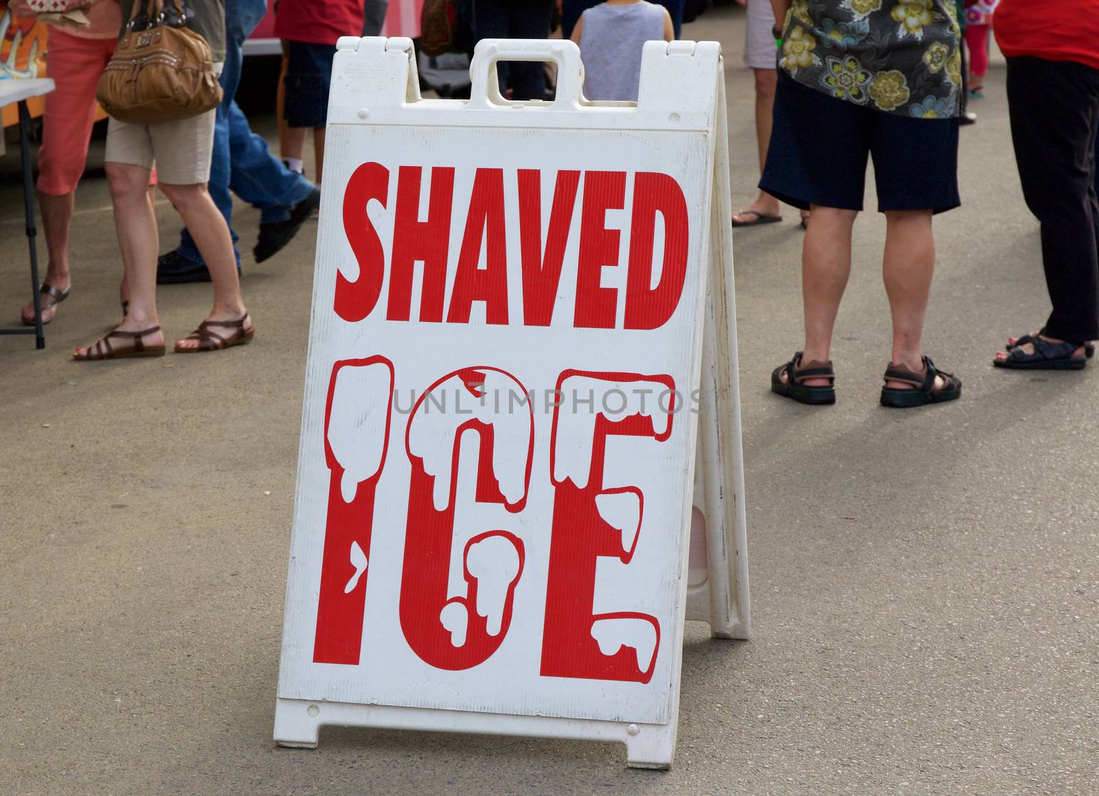Shaved Ice Poster Sign by jhlemmer