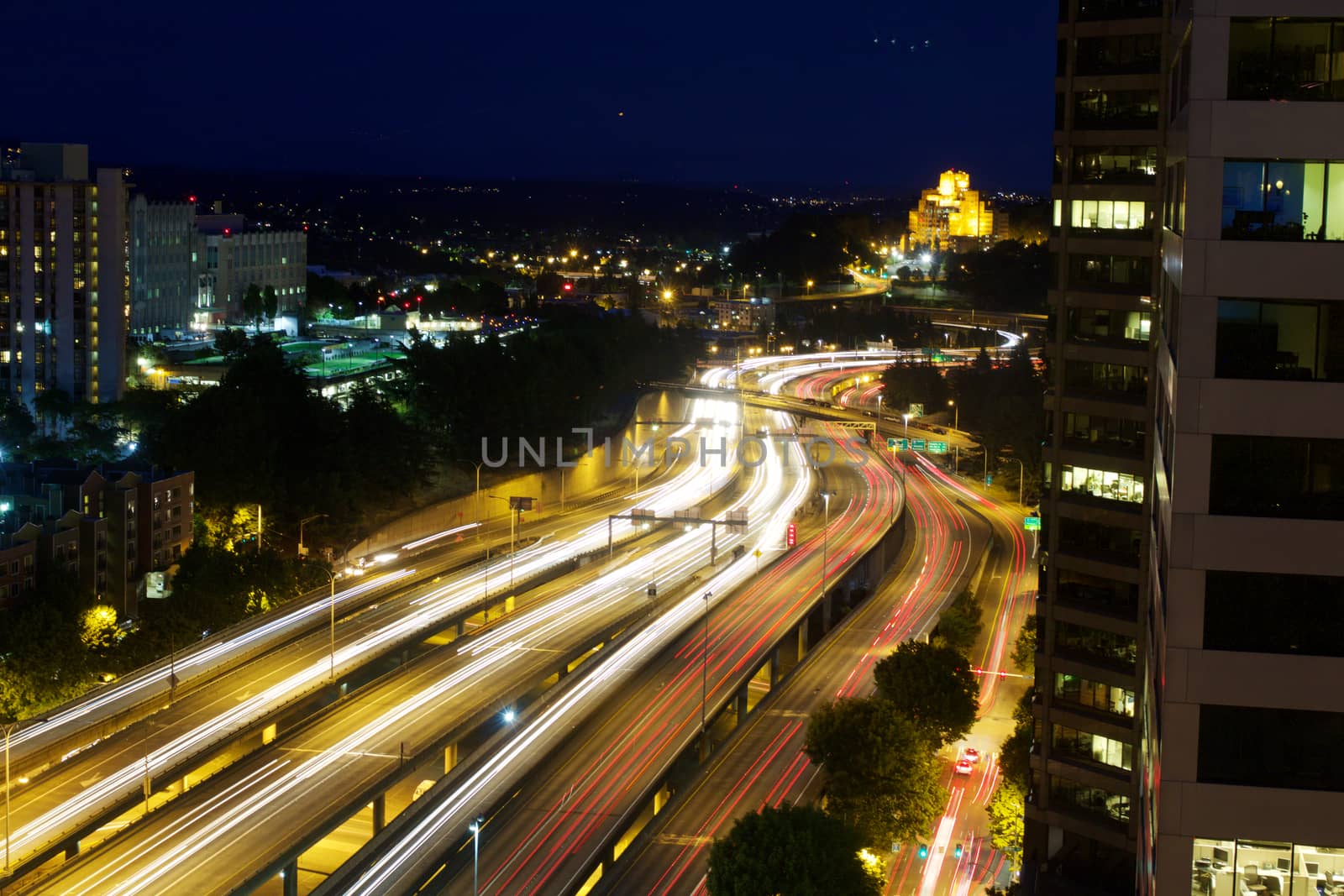 Freeway Motion Blur by jhlemmer