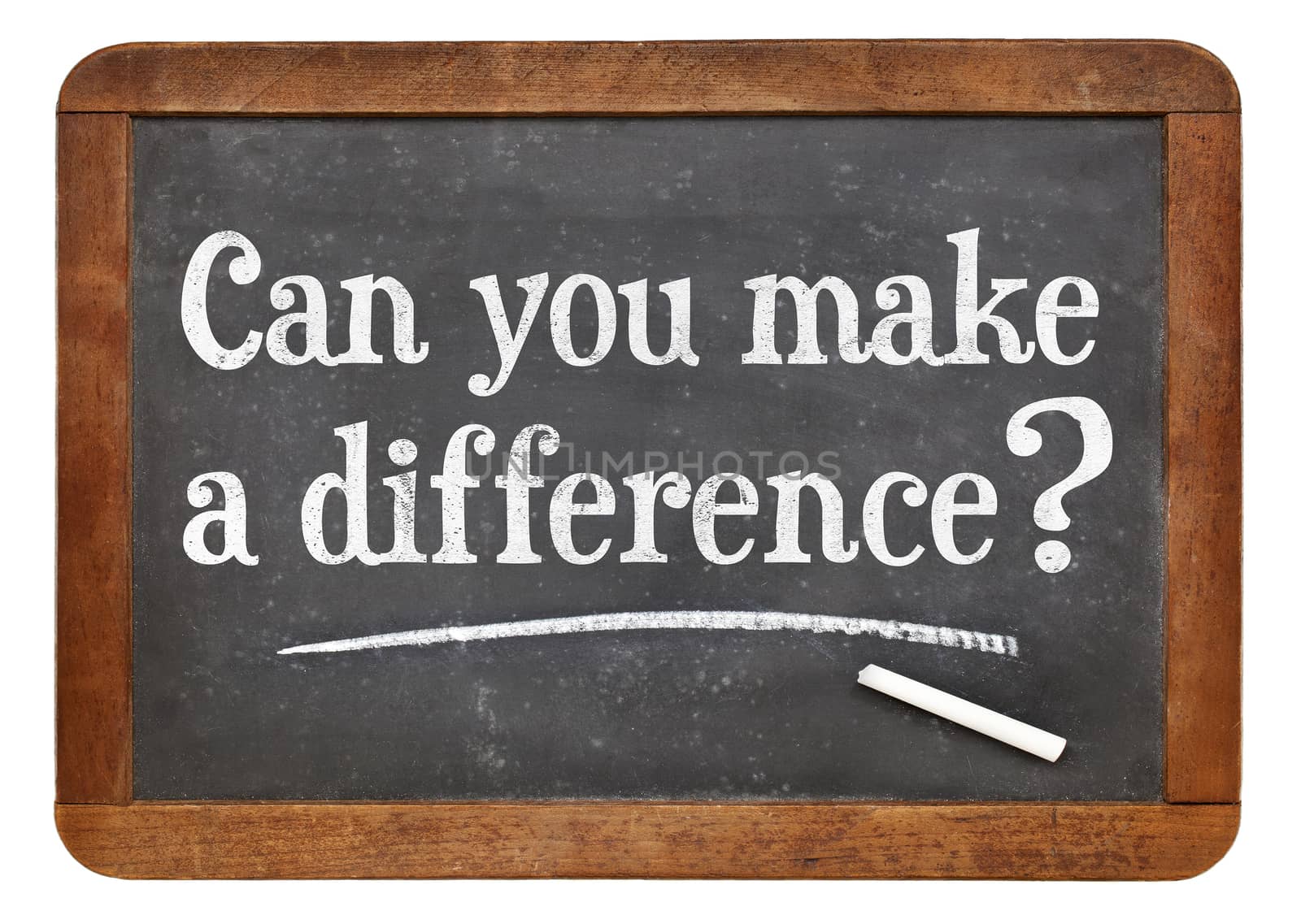 Can you make a difference - blackboard by PixelsAway