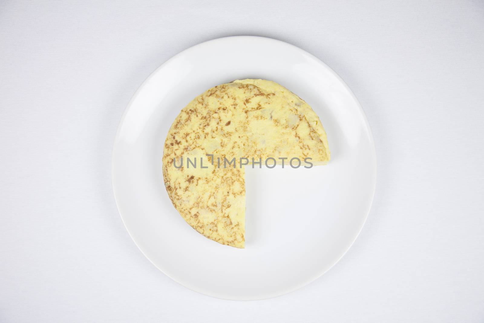 three quarters spanish omelette by quintanilla