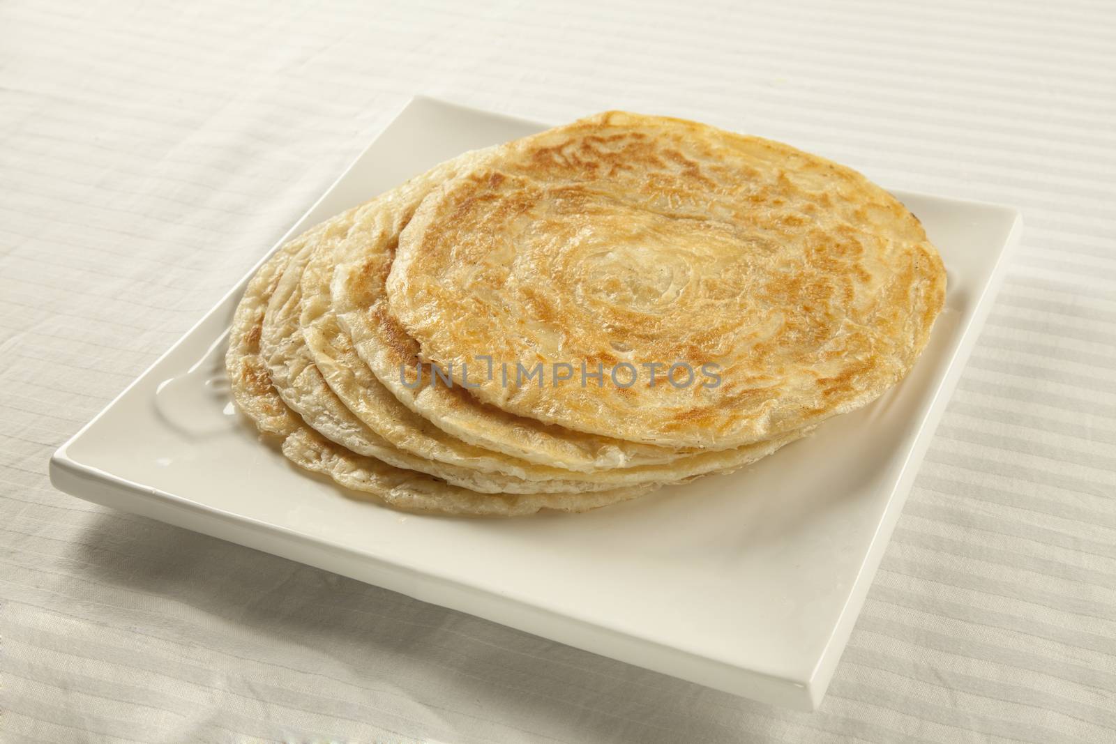 Plain puri paratha 