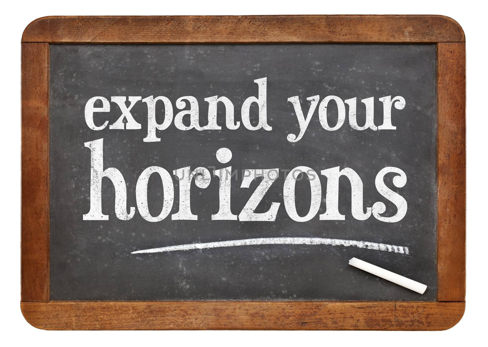 Expand your horizons blackboard sign by PixelsAway
