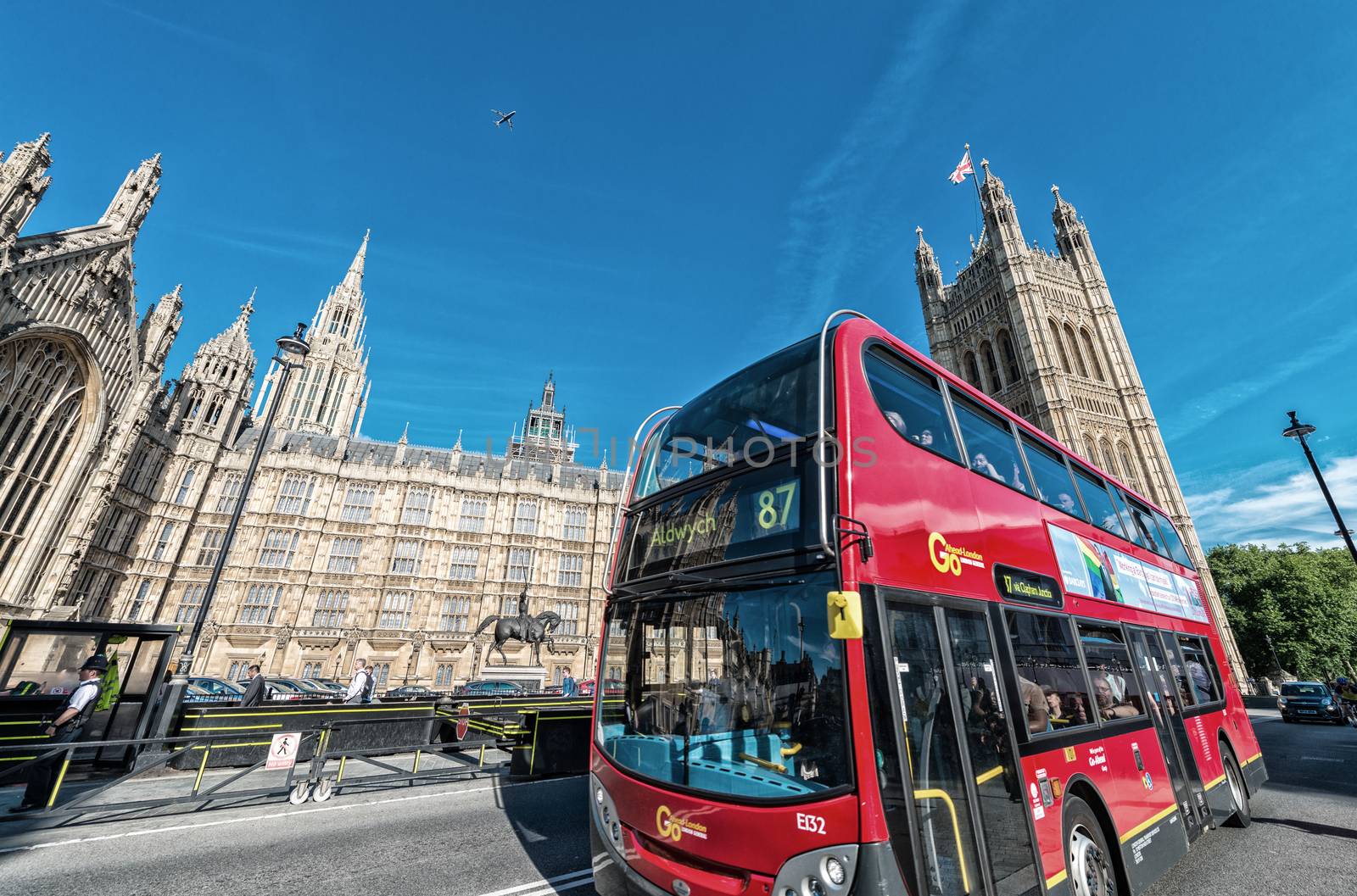 LONDON - JUNE 14: The much heralded hybrid 'New Bus For London' by jovannig