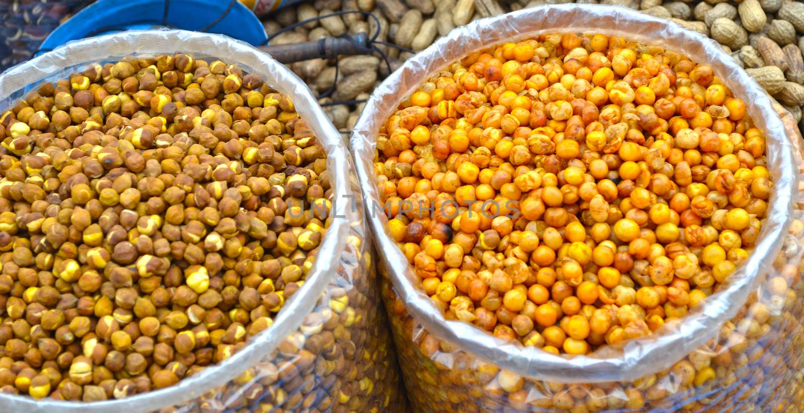 Close up of Dry fruits and Peanuts