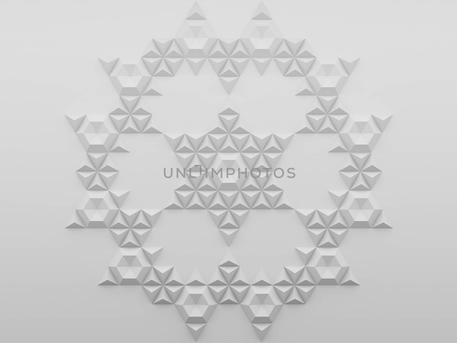 Abstract Triangle Geometrical Background illustration by teerawit