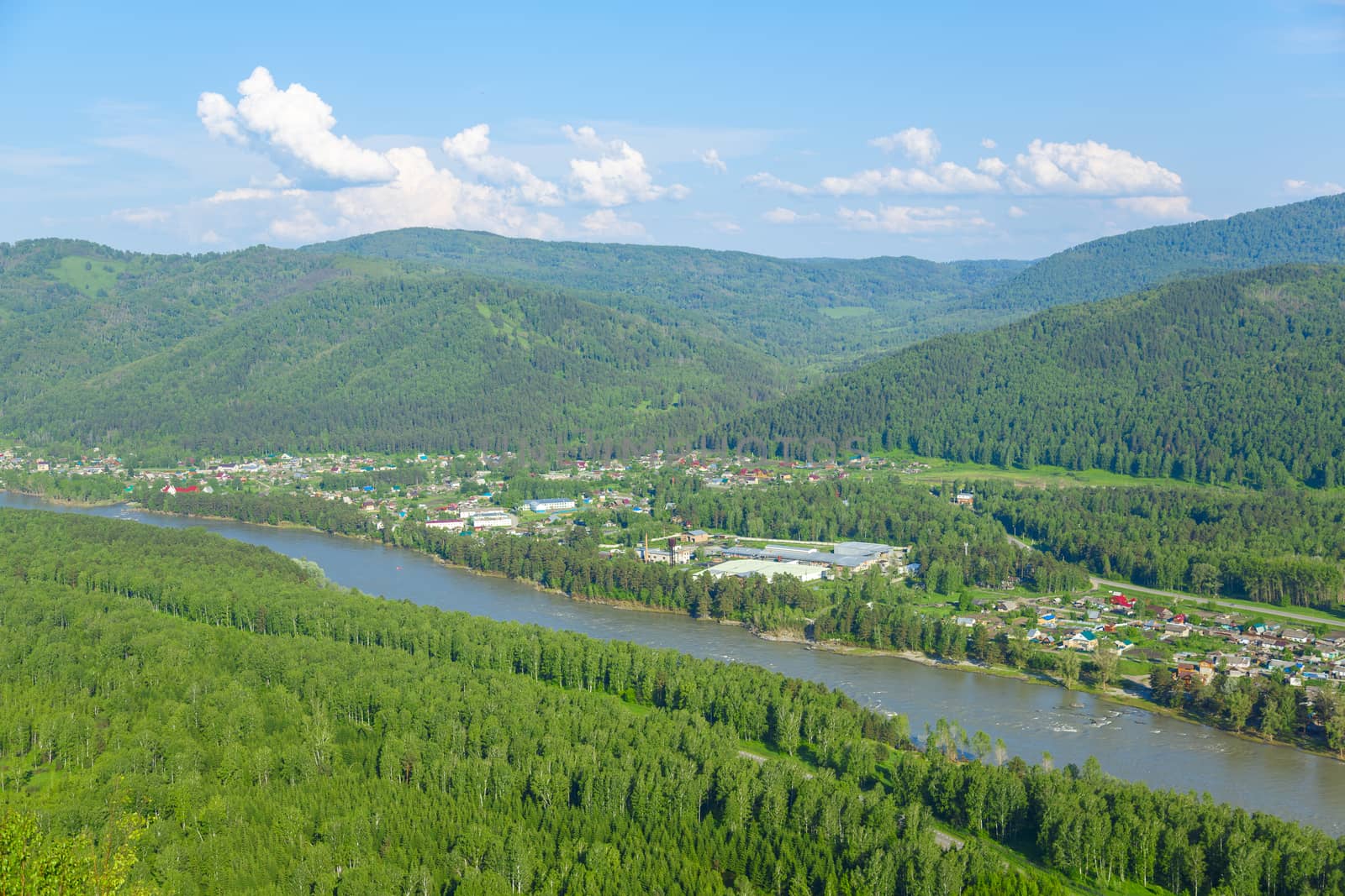 Katun River Valley, Altai, Russian Federation