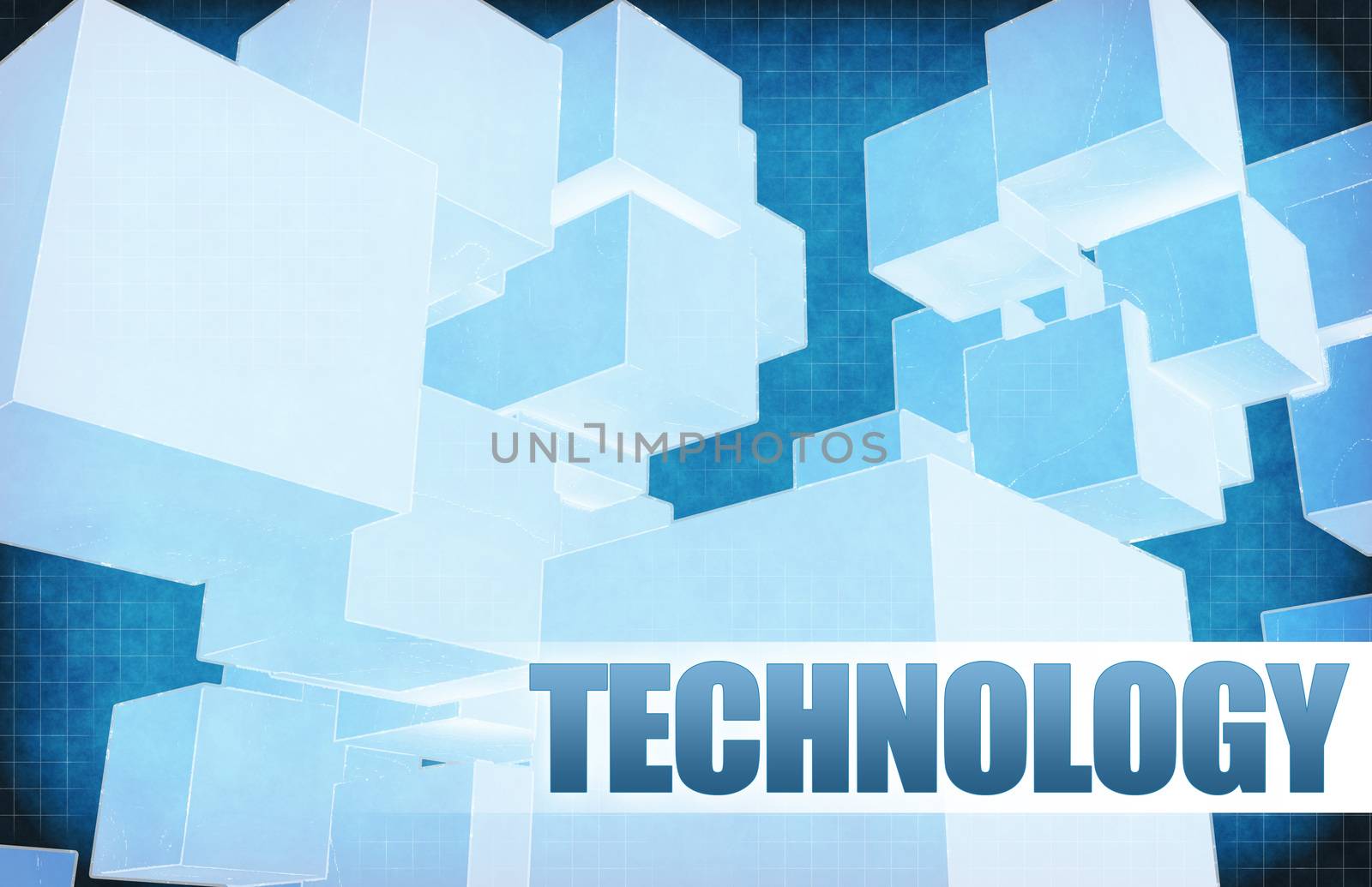 Technology on Futuristic Abstract for Presentation Slide