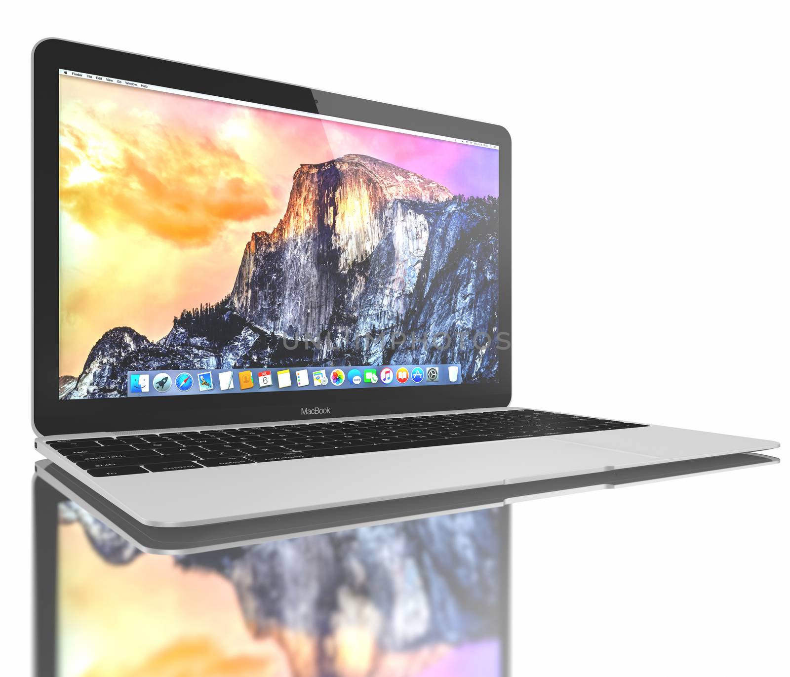New Silver MacBook Air by manaemedia