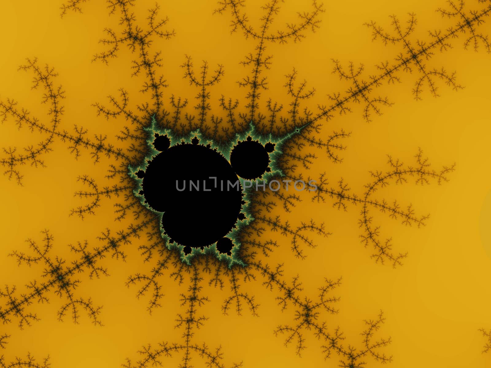 Digital computer graphic - rendering. Abstraction background with a fractal Mandelbrot for design.