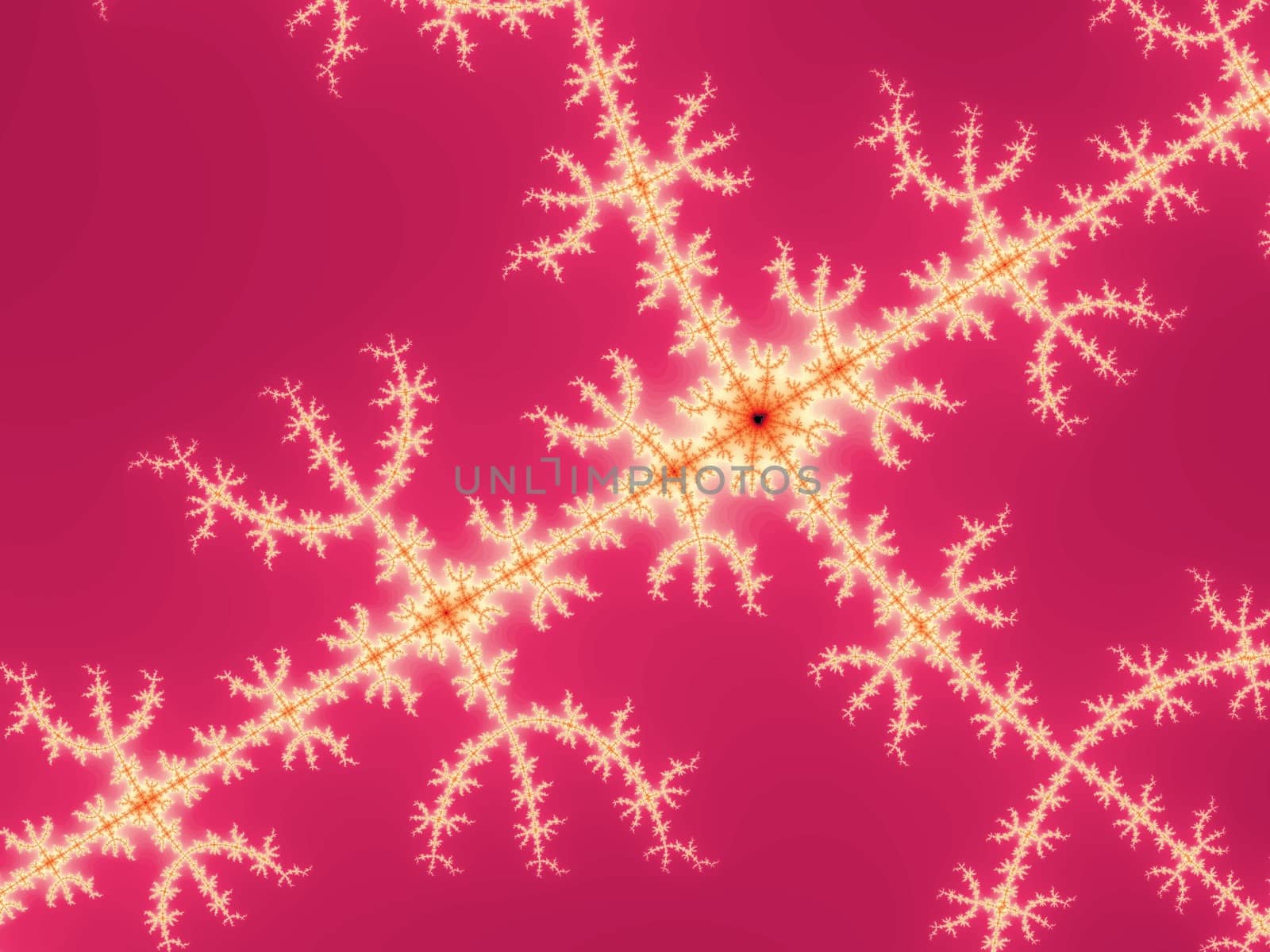 Digital computer graphic - rendering. Abstraction background with a fractal pattern in a pink colors for design.