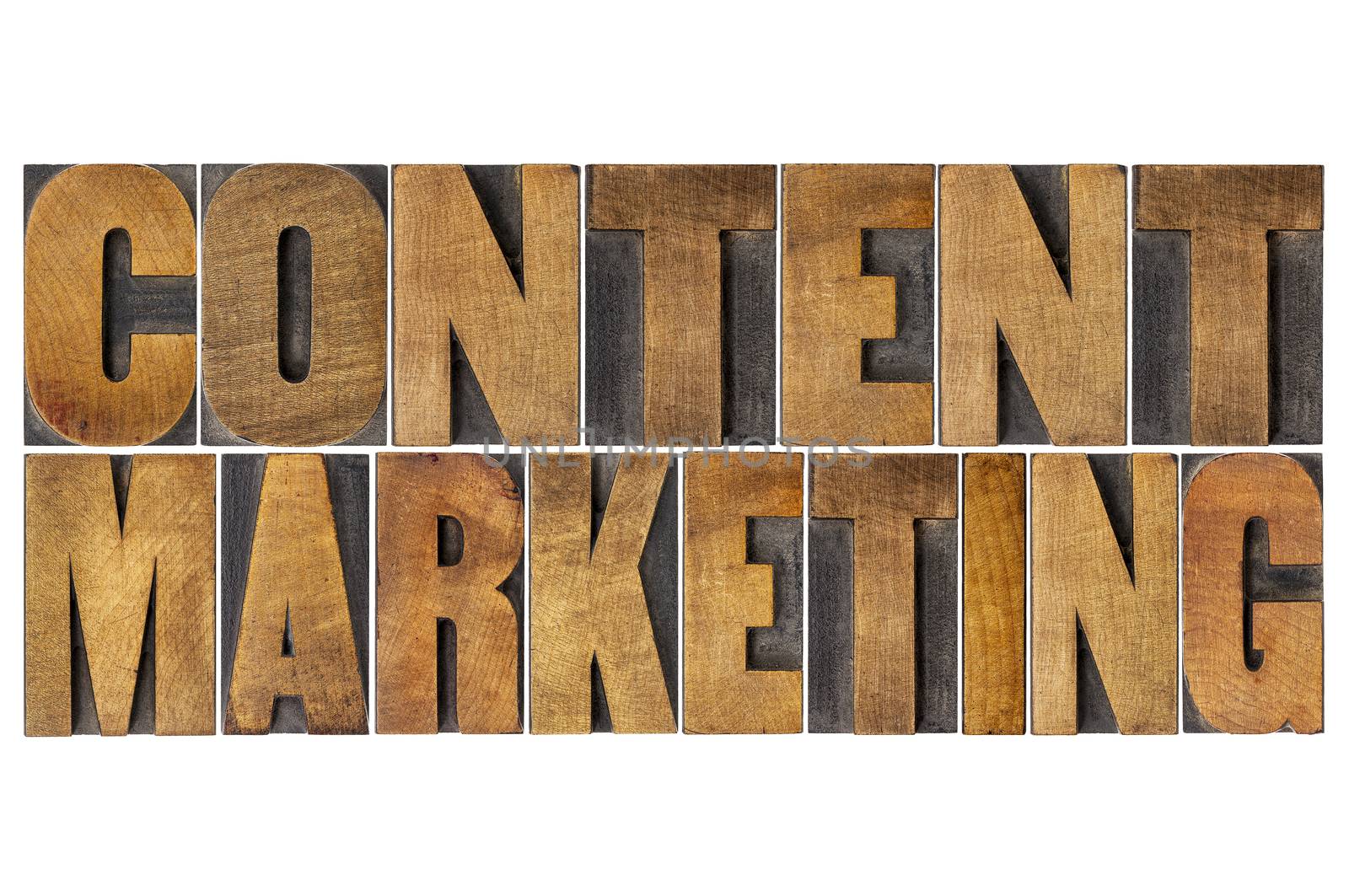 content marketing word abstract by PixelsAway