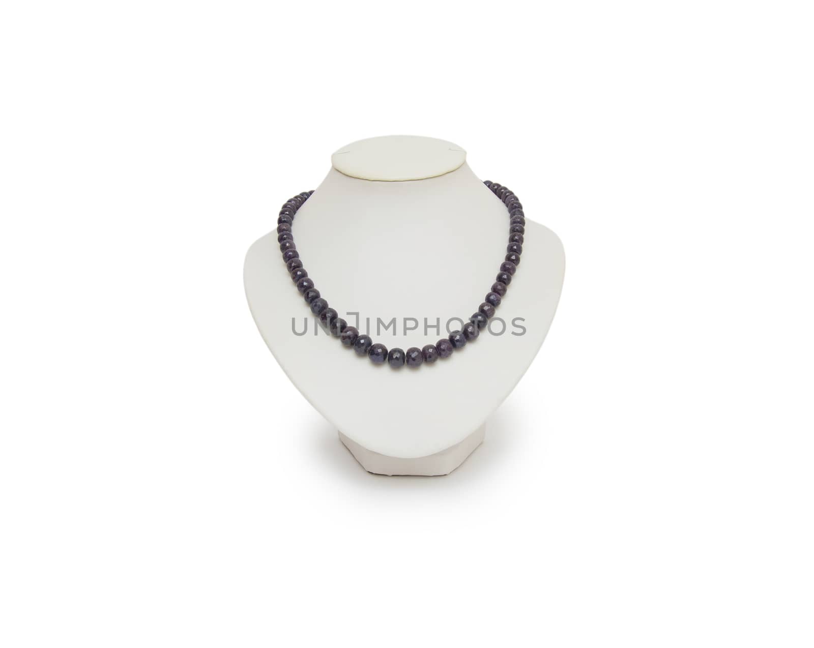 Necklace isolated on the white by cocoo