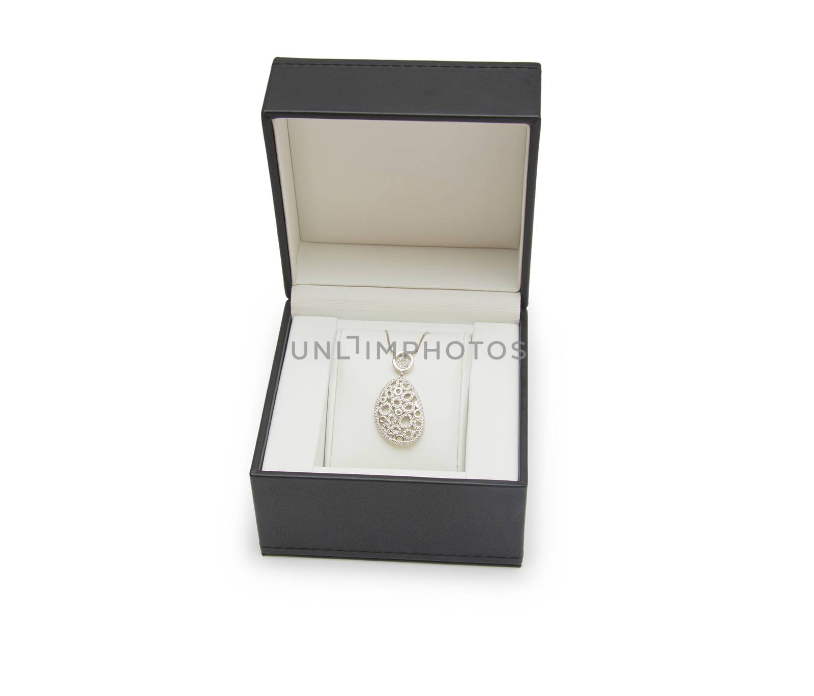 Luxury necklace in box