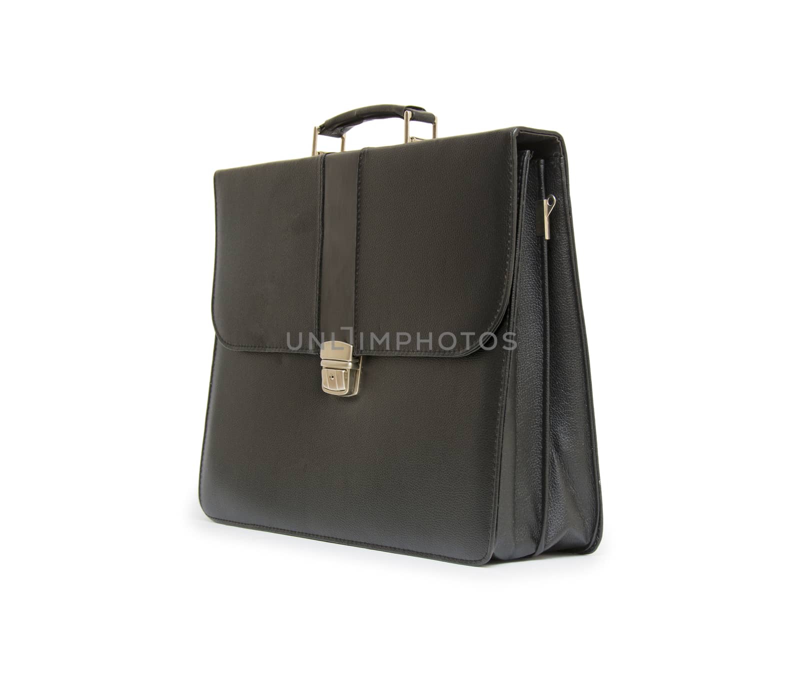 Business leather briefcase isolated by cocoo