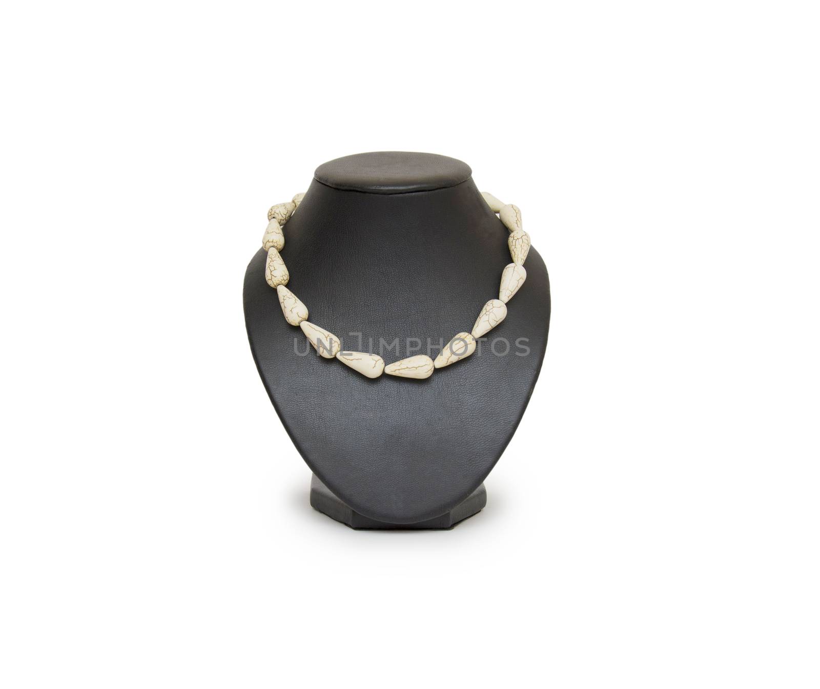 Necklace isolated on the white by cocoo