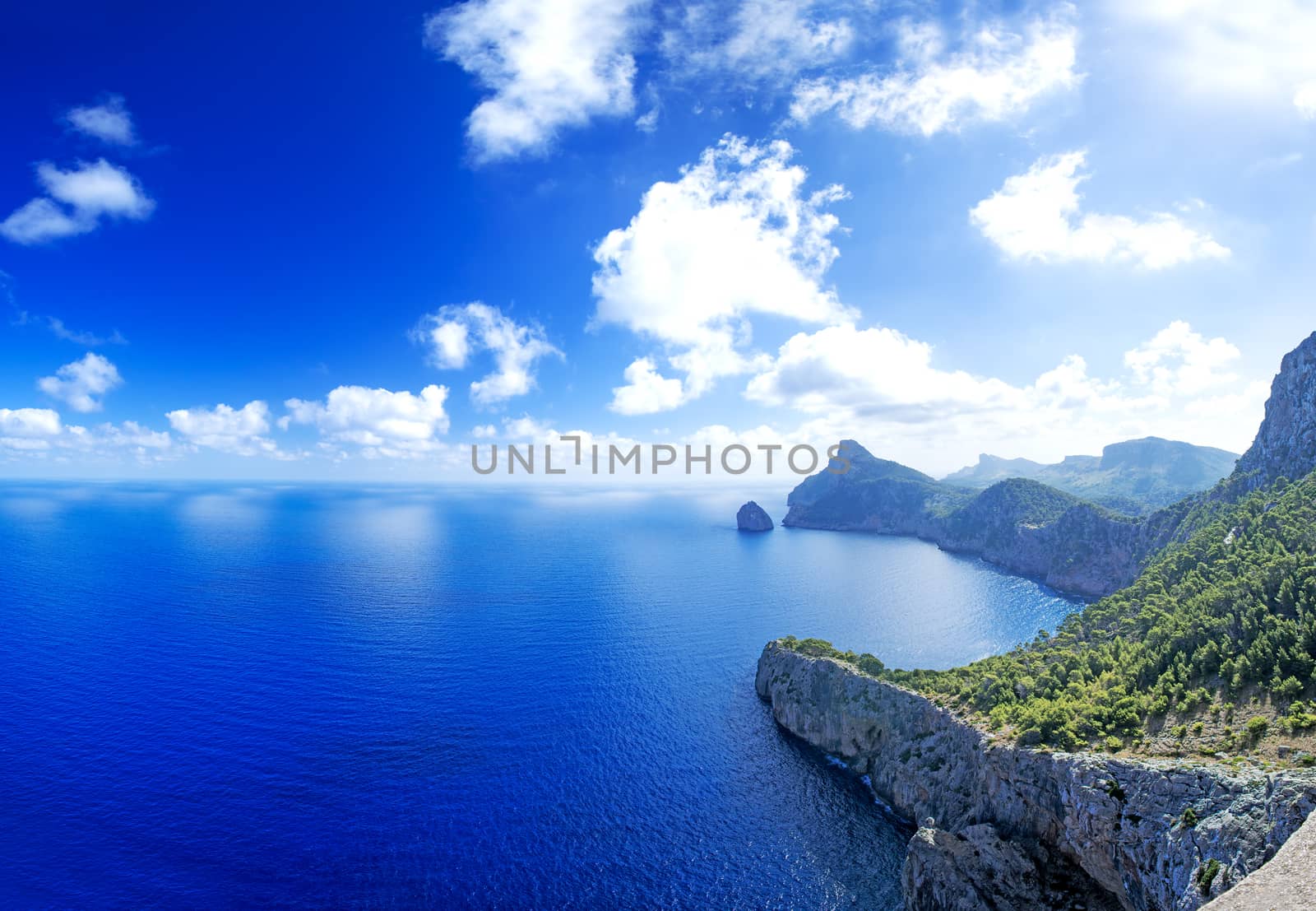 Formentor Landscape by Nanisimova