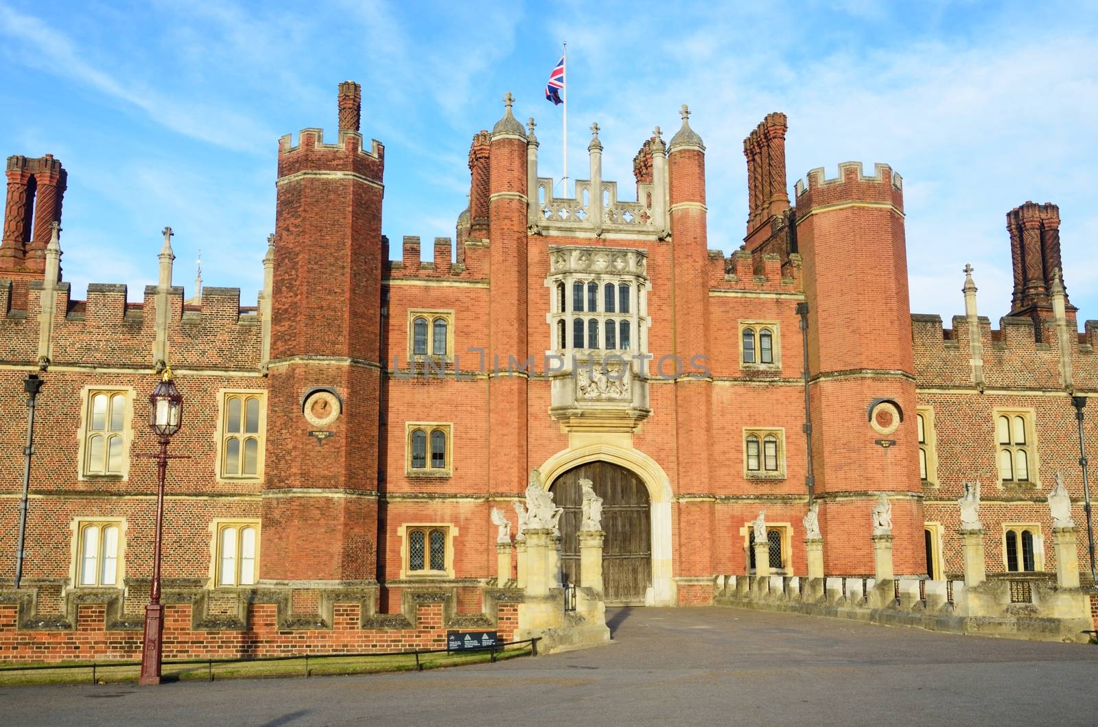 Front of hampton court palace by pauws99
