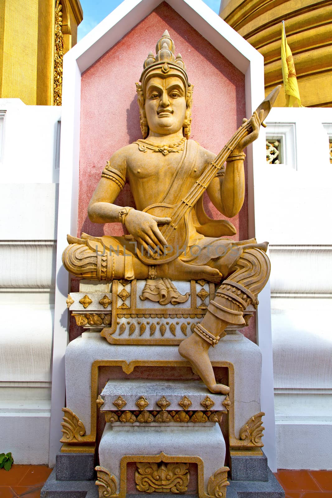 siddharta   in the temple bangkok asia  mandolin by lkpro