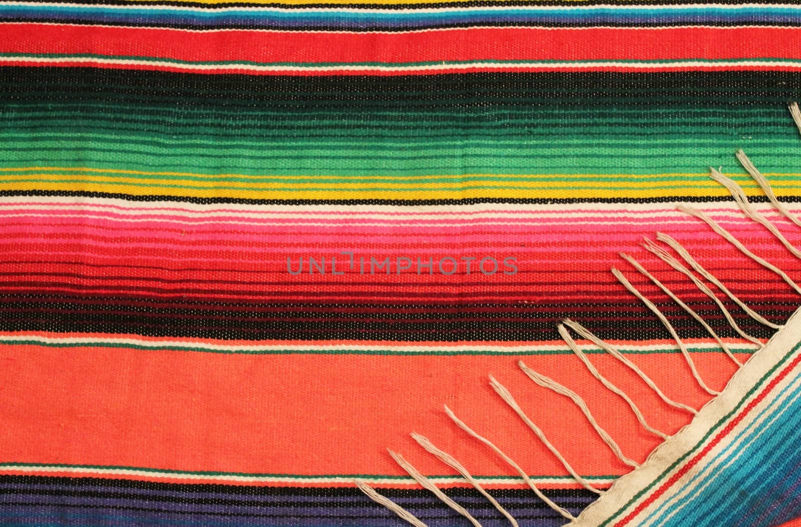 striped poncho Mexico serape background