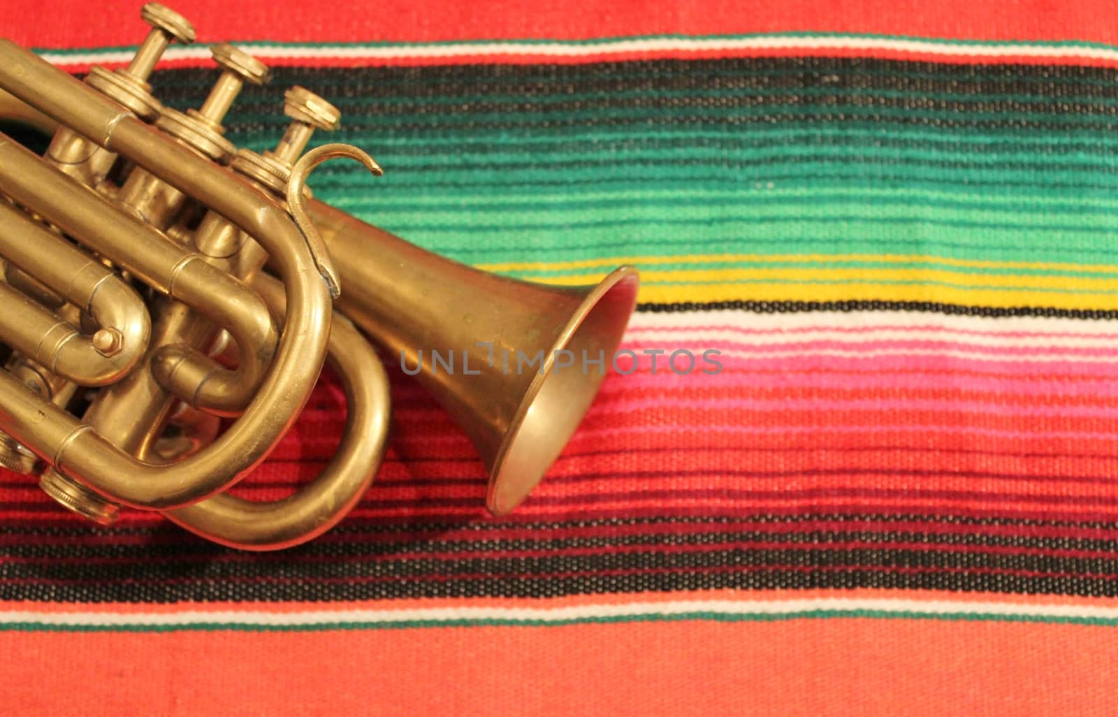 Mexico Poncho Serape frame Background by cheekylorns