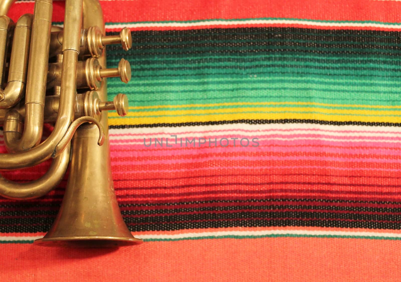 Mexico Poncho Serape frame Background by cheekylorns