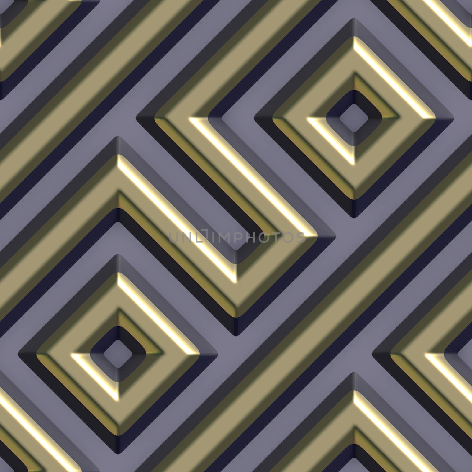 Gold,iron seamless tileable decorative background pattern.