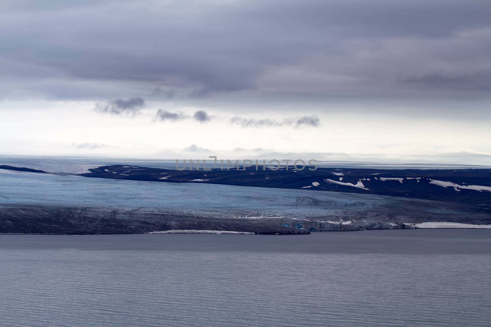 glacier on the North island of Novaya Zemlya by max51288