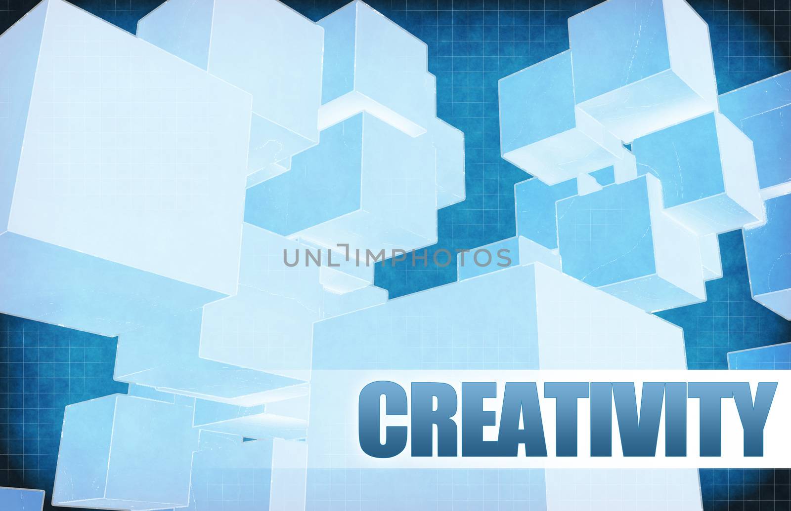 Creativity on Futuristic Abstract for Presentation Slide