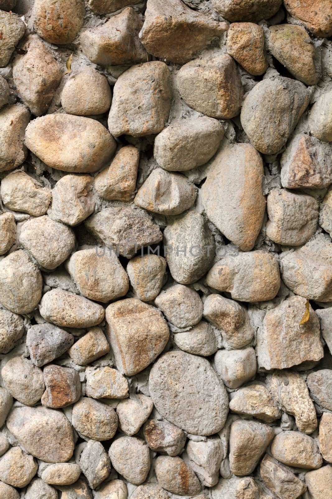Texture of stone wall with for background