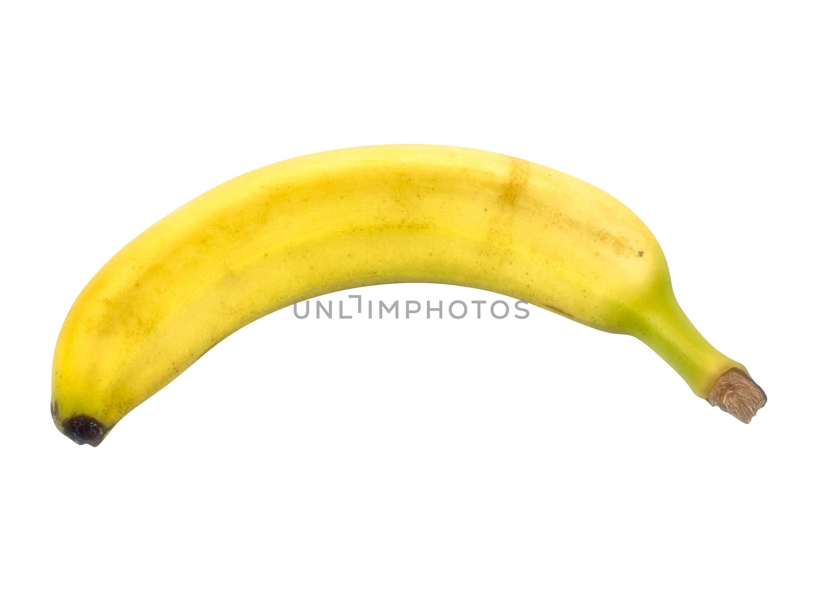 Banana isolated on white background