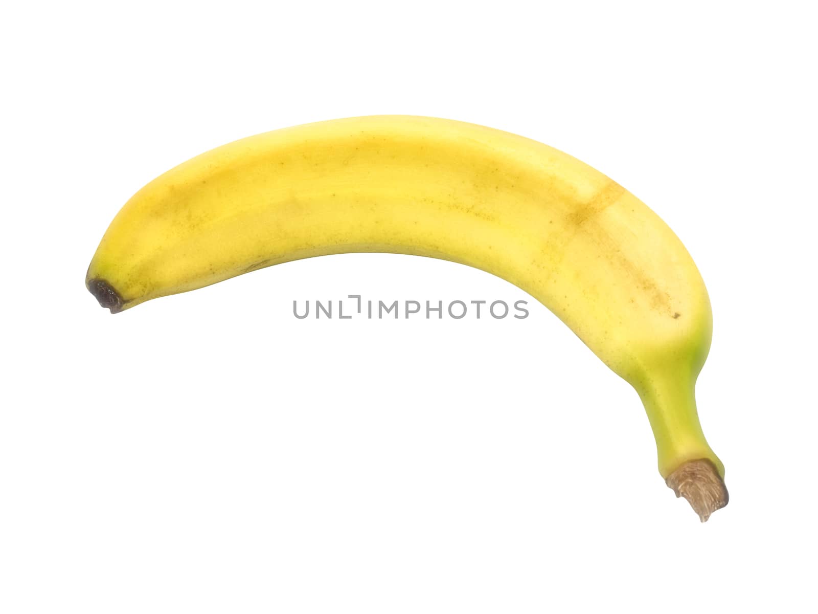 Banana isolated on white background